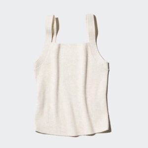 Uniqlo Washable Knit Ribbed Camisole Top Size S